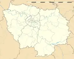 Geographical position of the Laboratoire Aimé-Cotton in Île-de-France