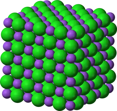 Halite crystal (microscopic)